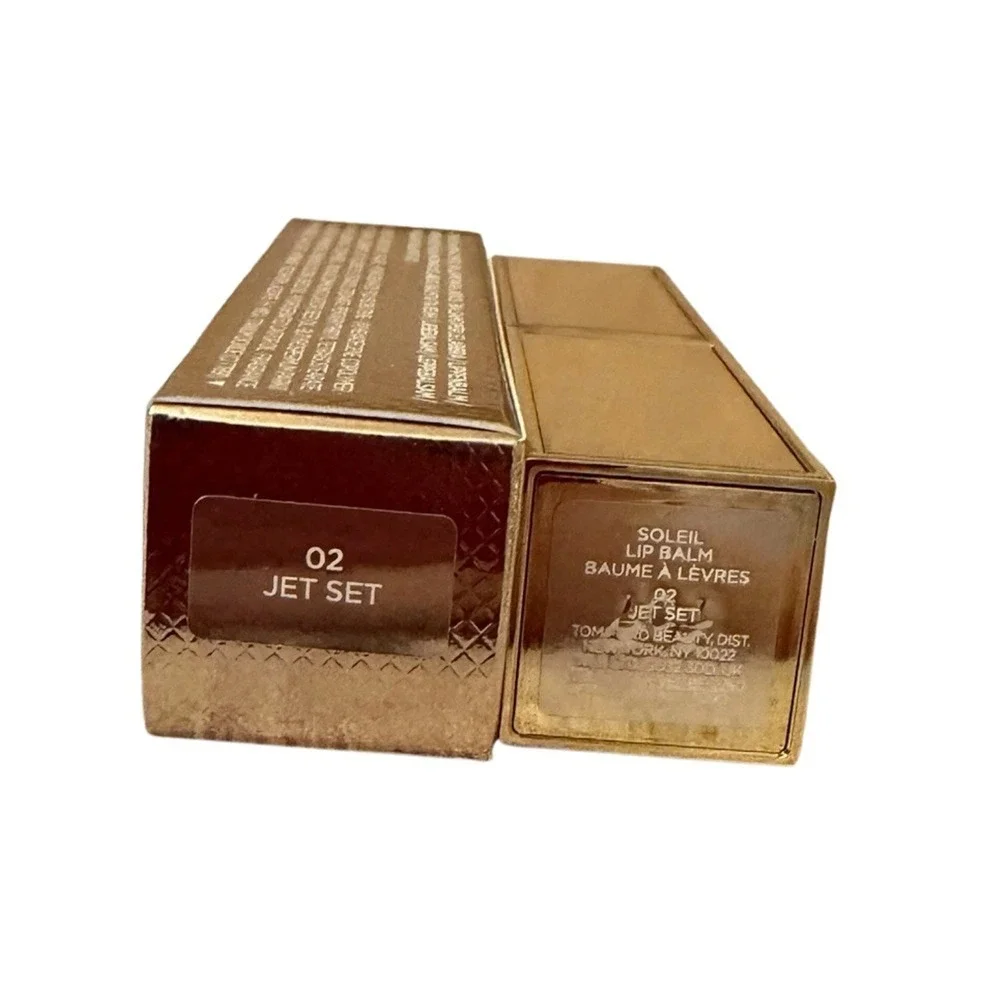 Tom Ford Soleil Lip Balm #02 Jet Set Full Size 0.09oz / 2.8g – New In‎ Box
